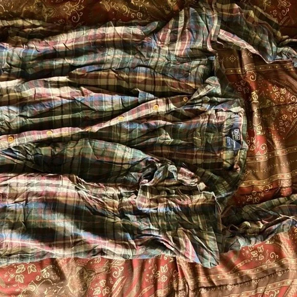 Ralph Lauren plaid button-up long sleeve #casual - Picture 2 of 2